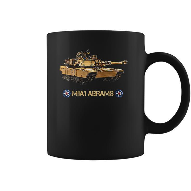 Mens Vintage US Army M1A1 Abrams Main Battle Tank Coffee Mug