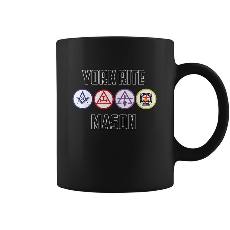 Mens York Rite Mason Masonic Coffee Mug