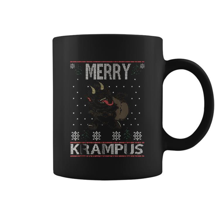 Merry Krampus Demon Claus Christmas Coffee Mug