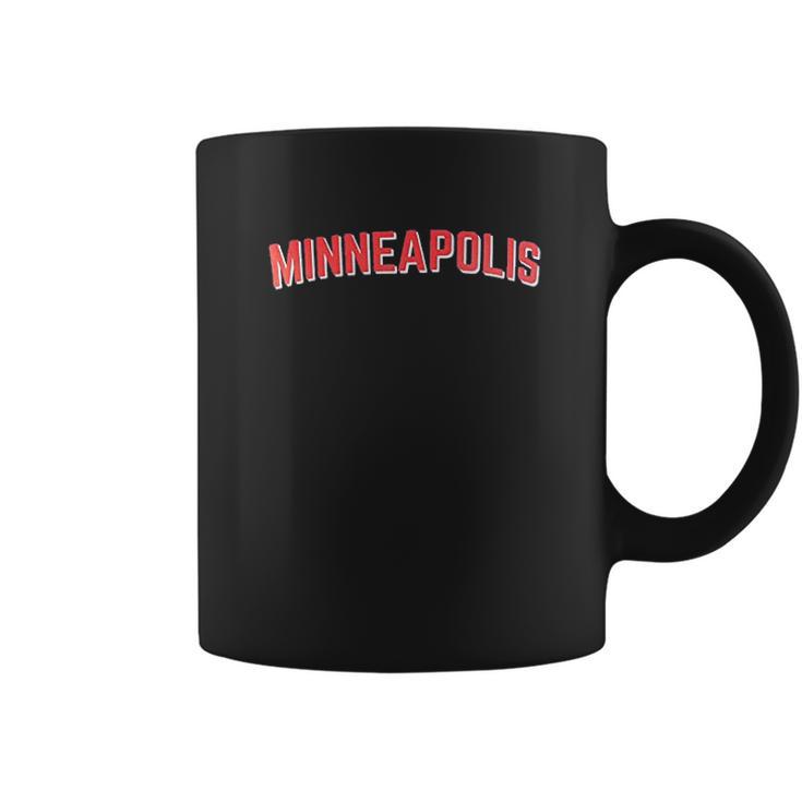 Minneapolis Classic Retro City Grey Style Minnesota Coffee Mug