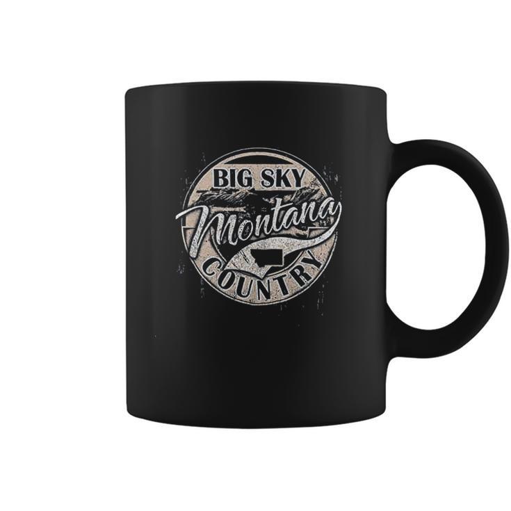 Montana Mt Big Sky Country Souvenir Coffee Mug