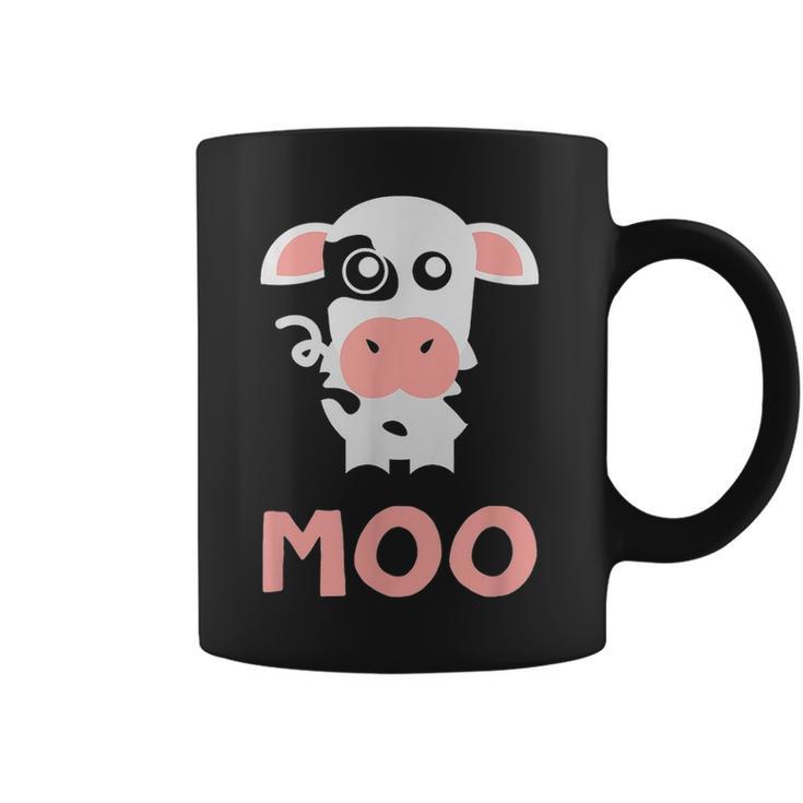 Moo Cow  Farm Animals For Toddlers T Fam Girl Coffee Mug