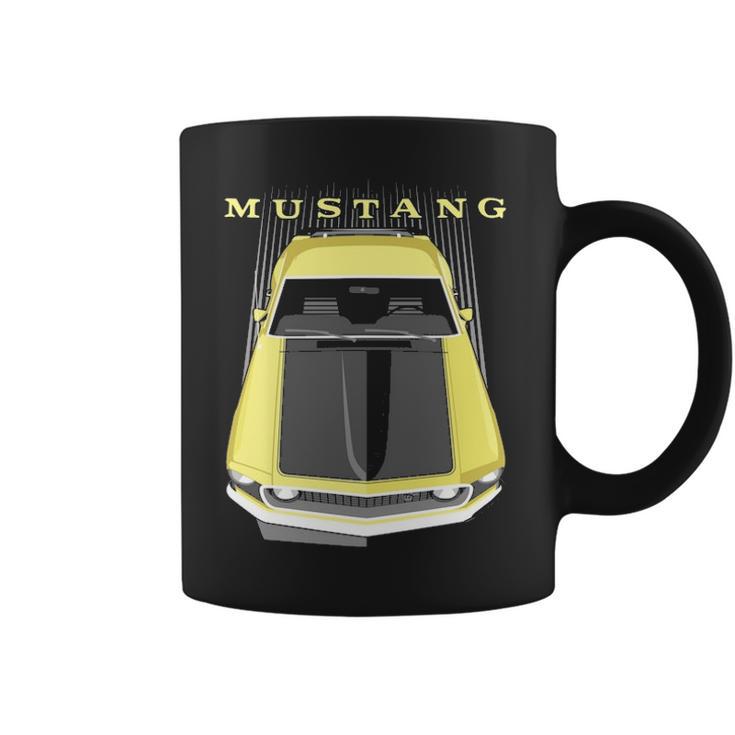 Mustang Boss 69 Yellow Coffee Mug