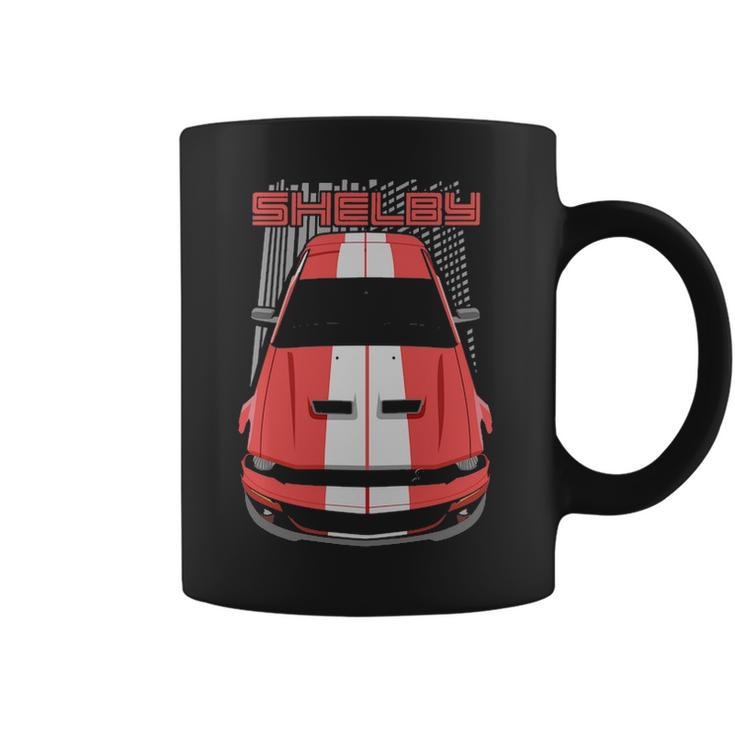 Mustang Shelby Gt500 2007 2009 Red Coffee Mug