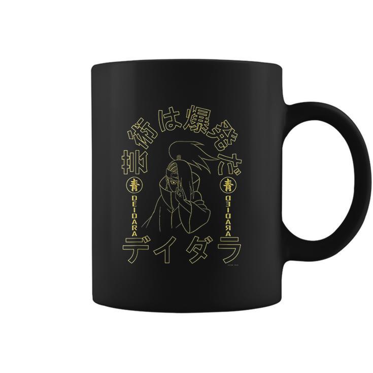 Naruto Shippuden Art Is An Explosion With Deidara Coffee Mug