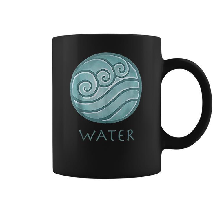 Nickelodeon  Painted Water Element Coffee Mug