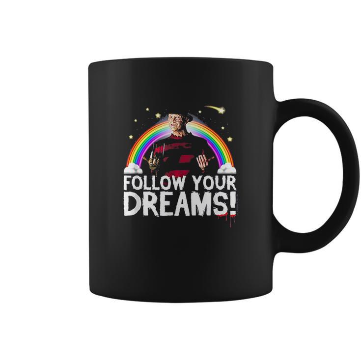 A Nightmare On Elm Street Freddy Follow Dreams Coffee Mug