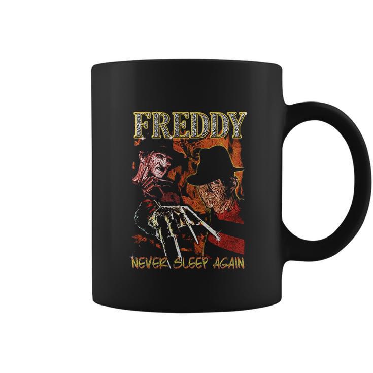 Nightmare On Elm Street Never Sleep Again Black Coffee Mug