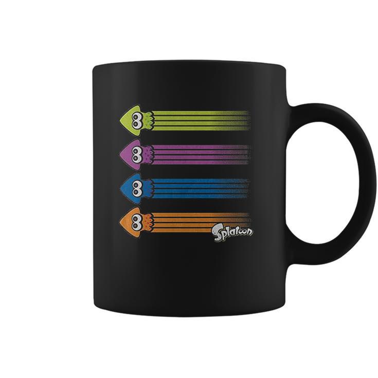 Nintendo Splatoon Inkling Squid Rainbow Coffee Mug