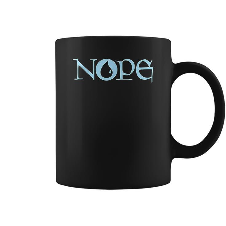 Nope | Blue Magic | Island Mana Symbol Coffee Mug