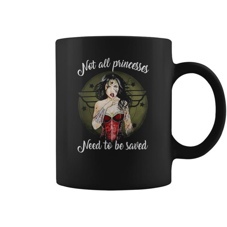 Not All Princesses Coffee Mug