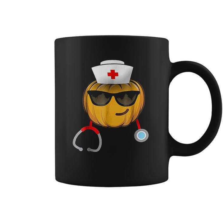 Nurse Halloween Emoji Coffee Mug