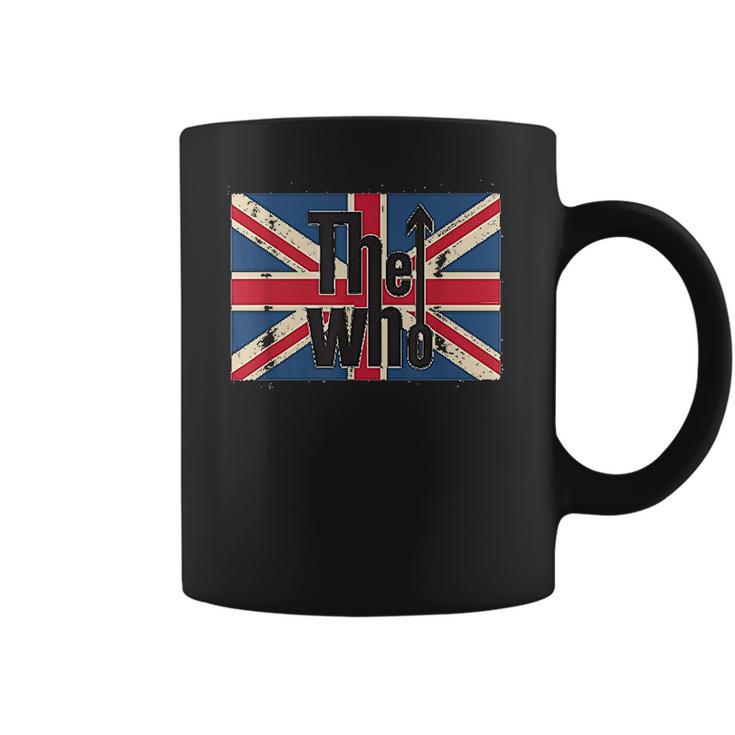 The Who Official Union Jack Flag Logo Coffee Mug