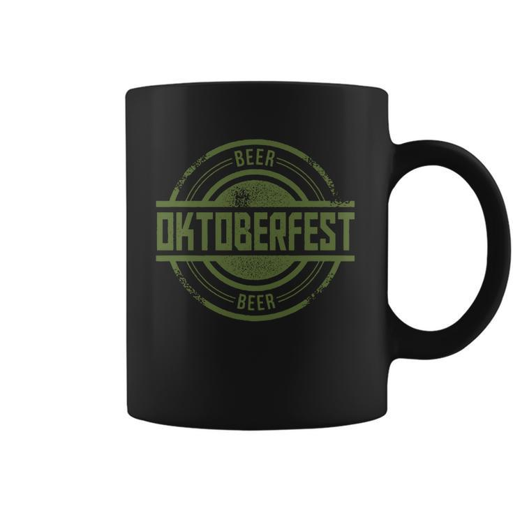 Oktoberfest Vintage Beer Logo Coffee Mug