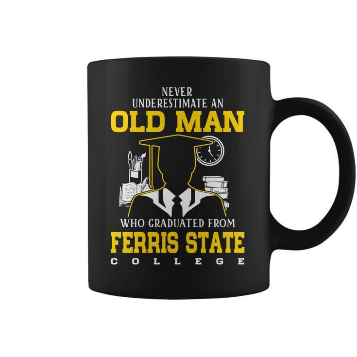 An Old Man Who Graduated From Ferris State College Coffee Mug