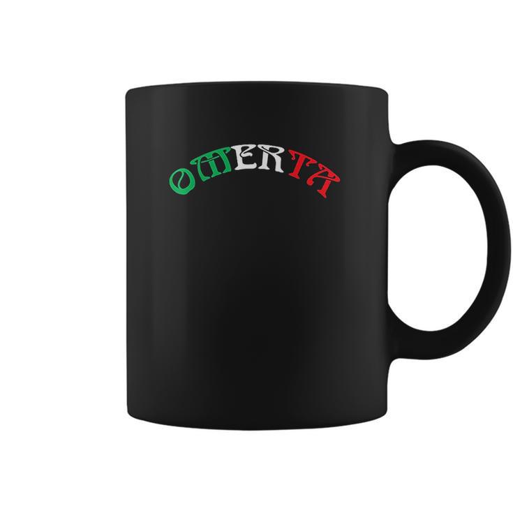 Omerta Italian Design Gift For Any Proud Italian Coffee Mug