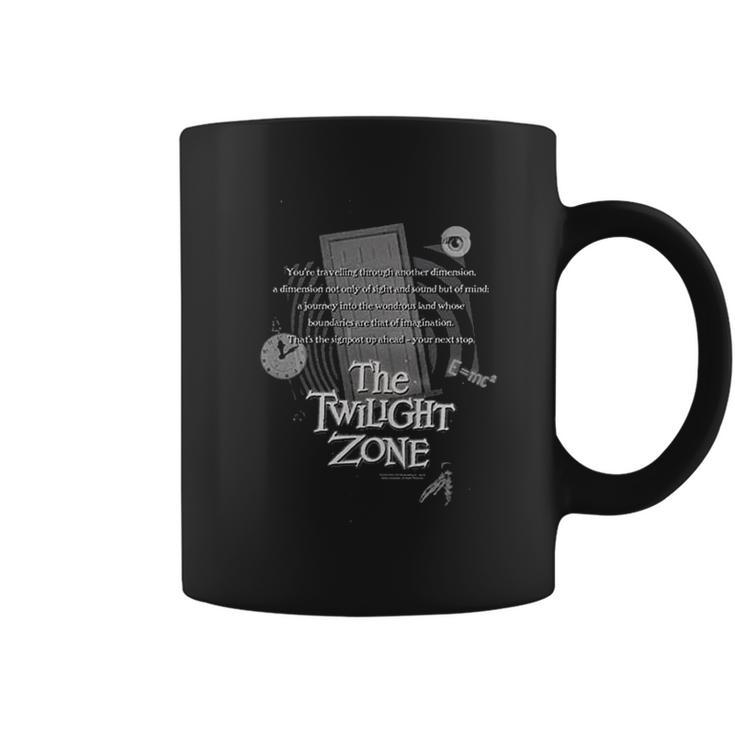 Opening Monologue The Twilight Zone Coffee Mug