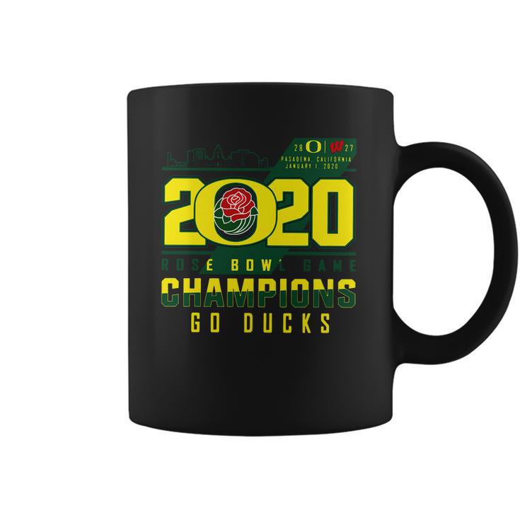 Oregon Ducks 2020 Rose Bowl Game Champions Goducks Shirt Coffee Mug