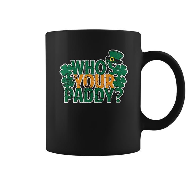 Who Is Your Paddy Daddy Funny St Patricks Day Juniors Coffee Mug