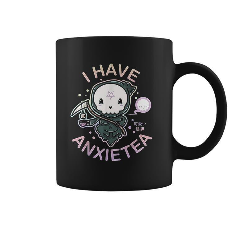 Pastel Goth I Have Anxiety  Kawaii Grim Tea Gift Coffee Mug