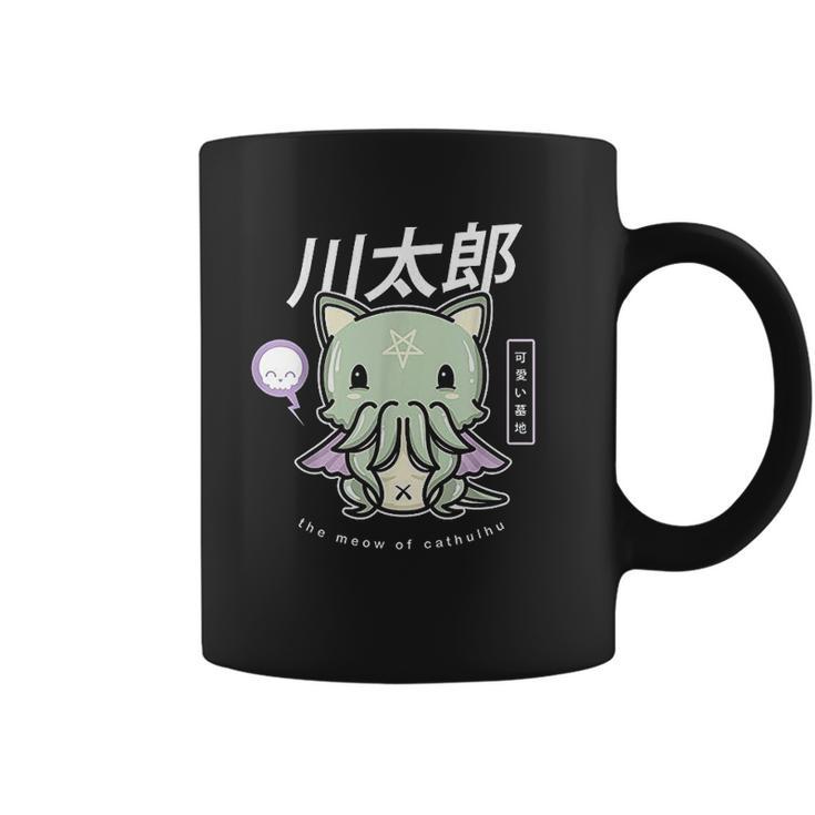 Pastel Goth Meow Of Cathulhu Kawaii Cthulhu Gift Coffee Mug