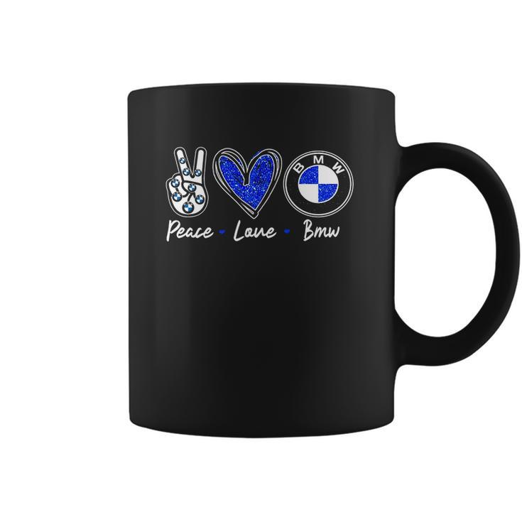 Peace Love Bmw Shirt Coffee Mug