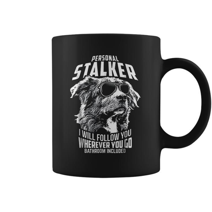 Personal Stalker Australian Shepherd Funny Coffee Mug