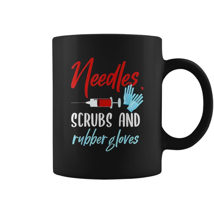 Phlebotomist Funny Needles Gloves Phlebotomy Gift Coffee Mug