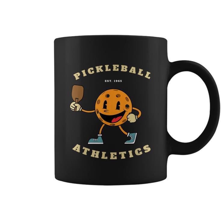 Pickleball Retro Kids Dink Funny Cartoon Coffee Mug