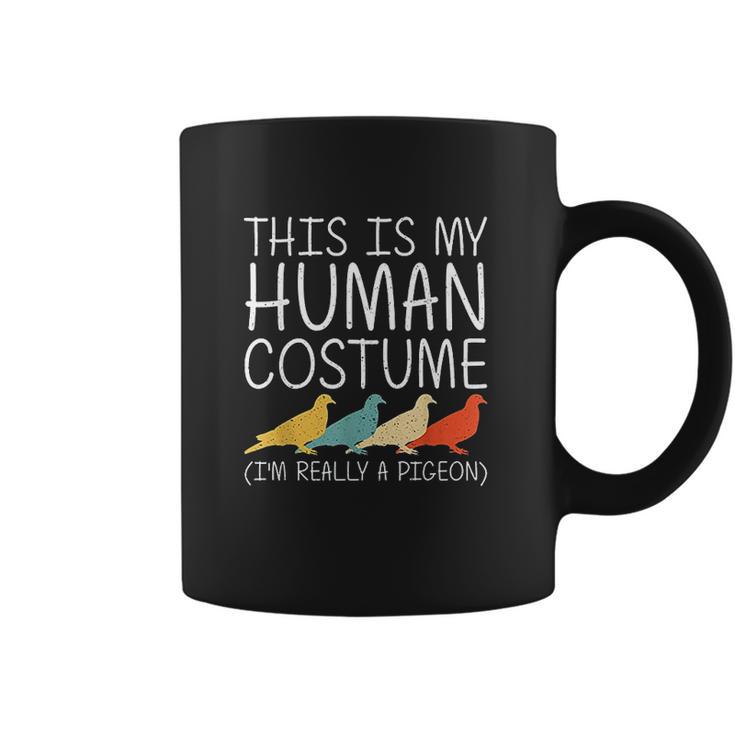 Pigeon Halloween Human Costume Bandtail Bird Easy Diy Gift Coffee Mug