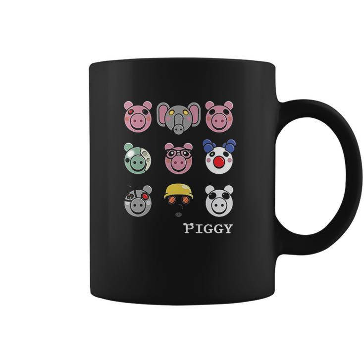 Piggy  Faces Kids Coffee Mug