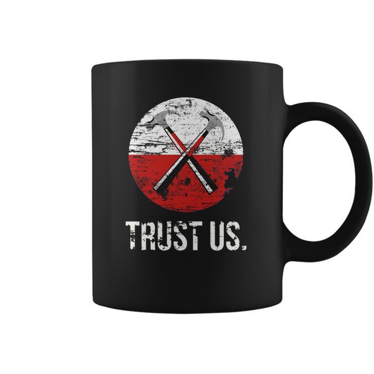 Pink Floyd Trust Us Worn Coffee Mug