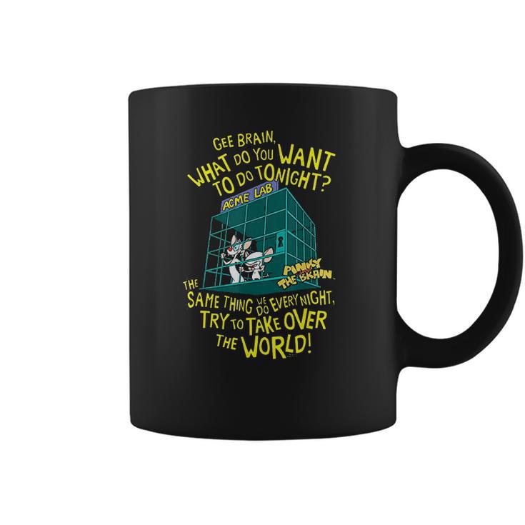 Pinky And The Brain What To Do Tonight Coffee Mug