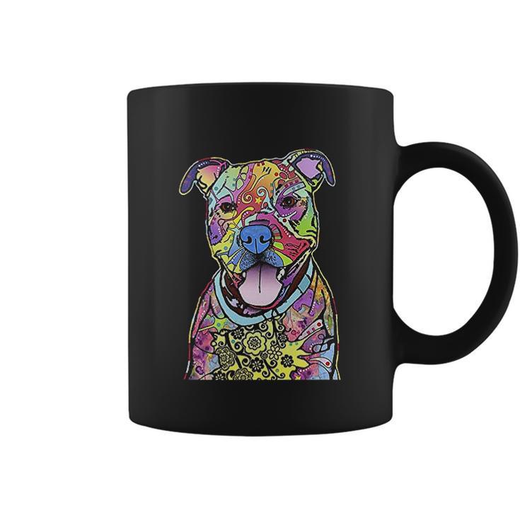 Pitbull Colourful Pit Bulls Dog Lovers Gift Coffee Mug