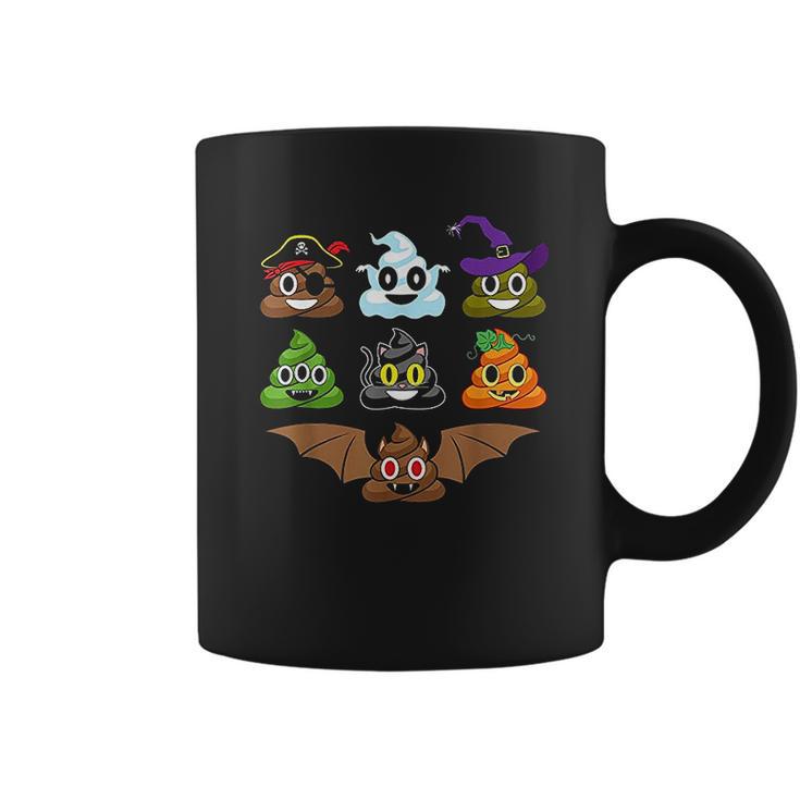 Poops Emojis Halloween Coffee Mug