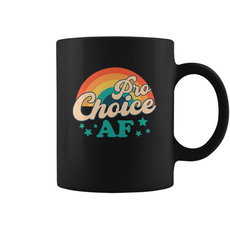 Pro Roe Pro Choice Af Abortion Rights Womens Rights Reproductive Rights Retro Coffee Mug