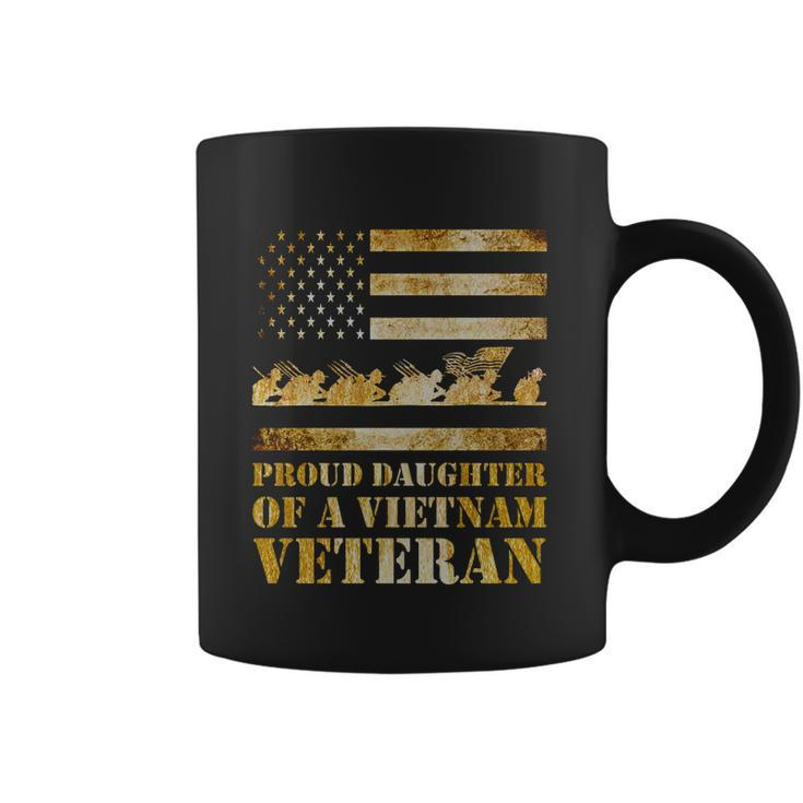 Proud Daughter Of A Vietnam Veteran Meaningful Gift Graphic Design Printed Casual Daily Basic Coffee Mug