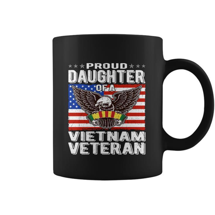 Proud Daughter Of A Vietnam Veteran Patriotic Military Funny Gift Coffee Mug