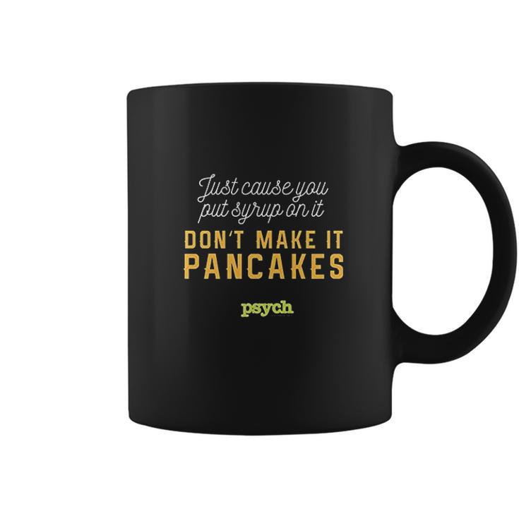 Psych Shawn Spencer Pancakes Coffee Mug