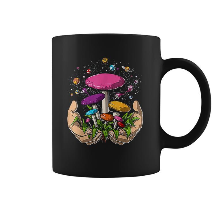 Psychedelic Magic Mushrooms Psilocybin Fungi Hippie Coffee Mug