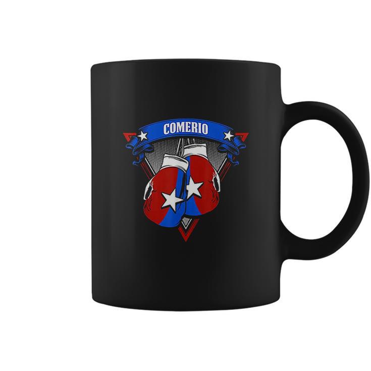 Puerto Rican Comerio Puerto Rico Boxing Gloves Coffee Mug