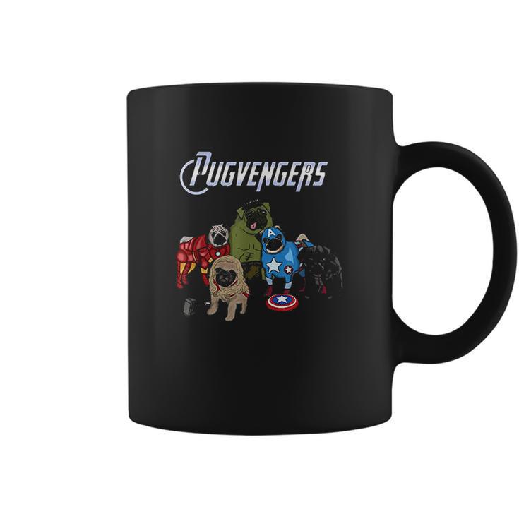 The Pugvengers Funny Superheroes Pug Dog Gift Coffee Mug