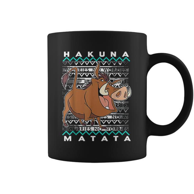 Pumba Ugly Christmas Graphic Coffee Mug