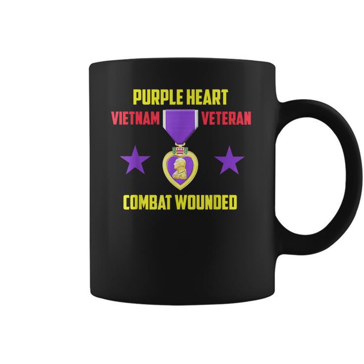 Purple Heart Vietnam Veteran Coffee Mug