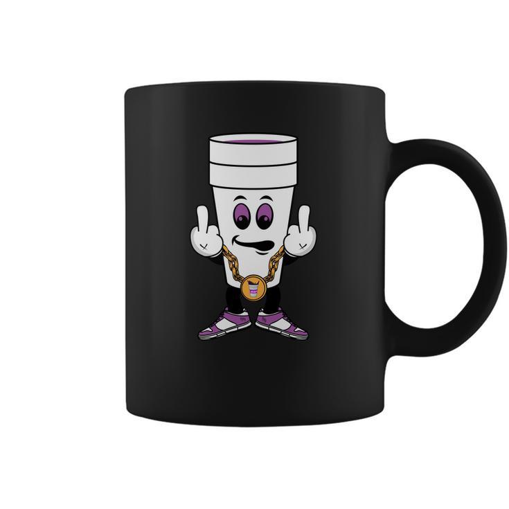 Purple Lean Cup Coffee Mug