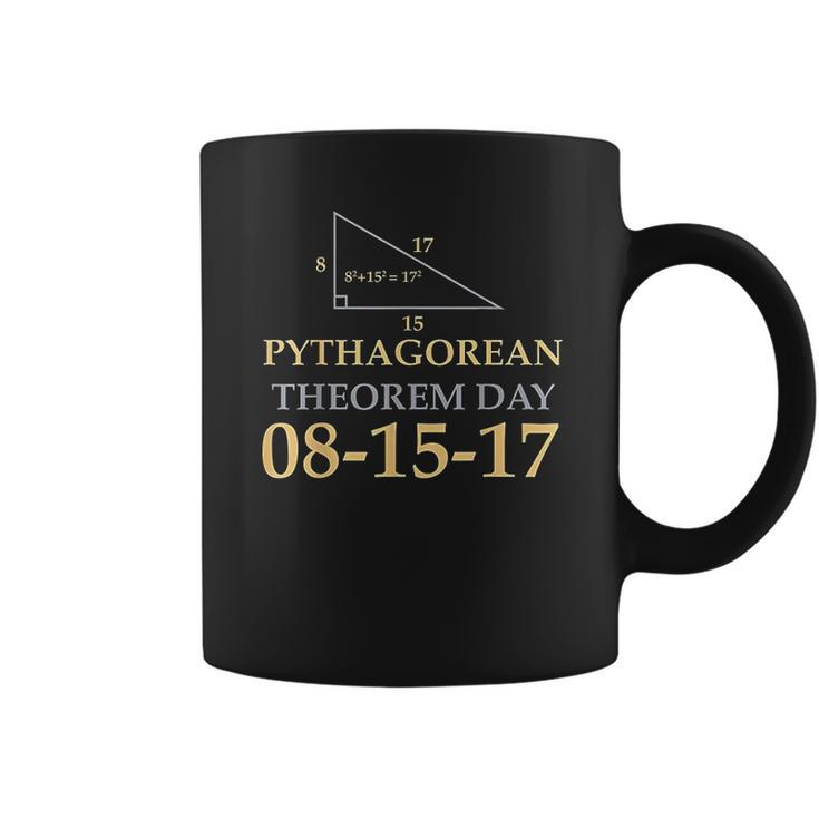 Pythagoras Pythagorean Theorem Day August 15 2017 Coffee Mug