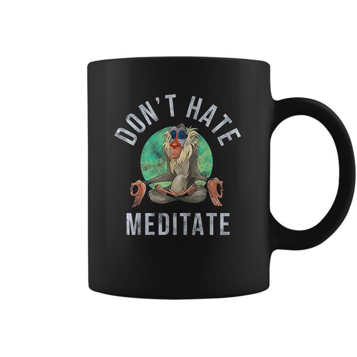 Rafiki Dont Hate Meditate Coffee Mug