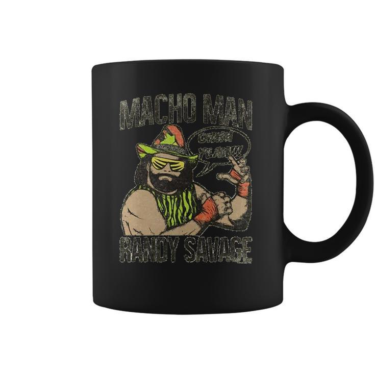 Randy Macho Man Savage Oh Yeah Graphic Coffee Mug