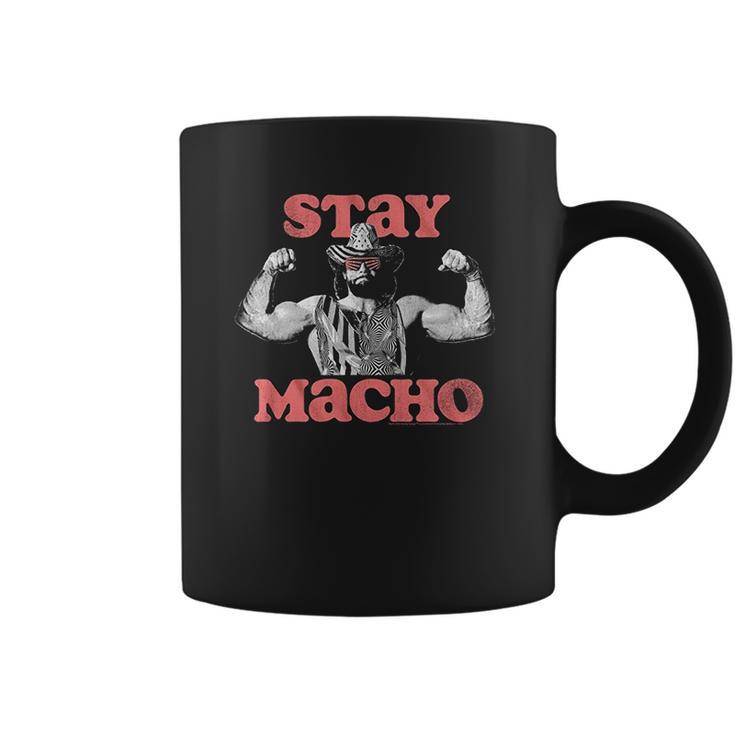 Randy Macho Man Savage Stay Macho Coffee Mug