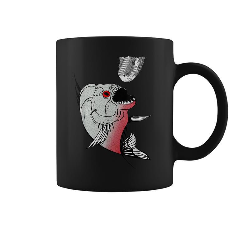 Red Bellied Piranha - Fish - Animal - Fishing Funny Coffee Mug